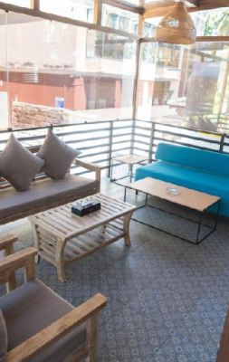 Stunning view of a luxurious poolside at Origin Boutique Hotel Goa